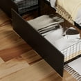 thumbnail image 5 of VECELO Full Size Underbed Storage Drawers, Set of 4, Black, 5 of 6