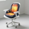 thumbnail image 4 of COM1950s Heated Seat Cushion with Back Support,Office Chair Heating Pad for Lower Back,3-Temperature Warm Cushion for Home Car and Desk Use, 4 of 8