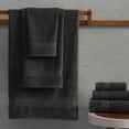 thumbnail image 2 of Regal Ruby, 6 Piece Towel Set, 2 Bath Towels 2 Hand Towels 2 Washcloths, Soft and Absorbent, 100% Turkish Cotton Towels for Bathroom and Kitchen Shower Towel, Grey, 2 of 6