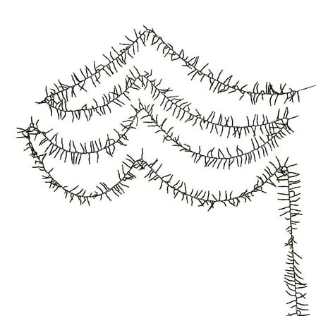 Kurt Adler Warm White 480-Light Connectable Cluster Garland for Christmas Tree, 16ft
