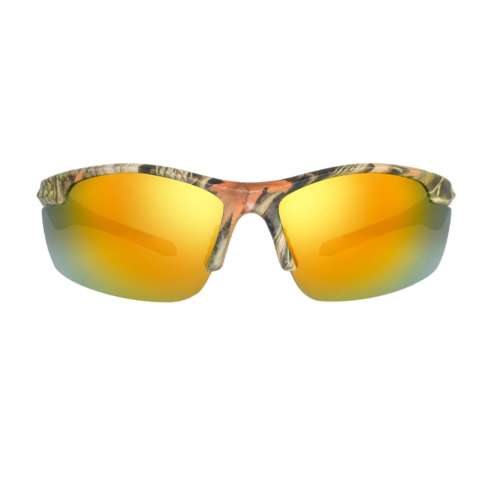 SafetyVu Camo Outdoor Safety Glasses with Large Orange Lens - ANSI Z87 Compliant