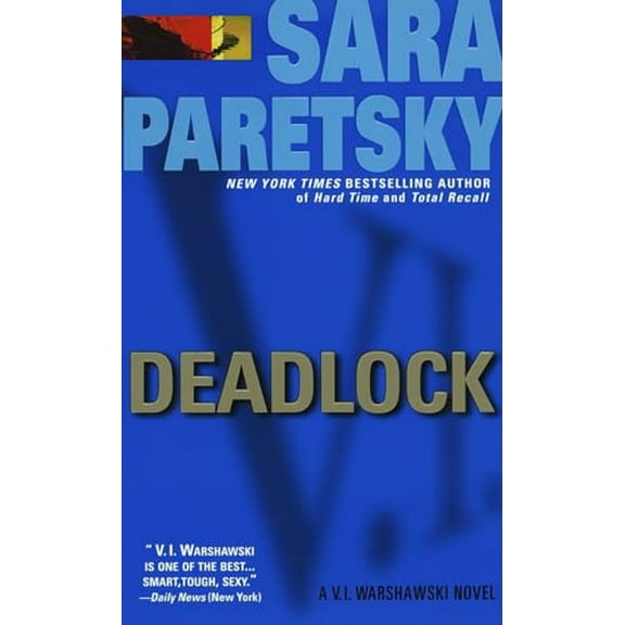 Pre-Owned Deadlock: A V. I. Warshawski Novel Paperback Sara Paretsky