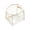 A - M Size, variant on Dongrere Clear PVC Storage Bin Transparent Foldable Organizer Waterproof Toiletry Container for Bedroom Closet Home Supplies, A