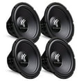 thumbnail image 1 of 4) HIFONICS HFX12D4  12" 2400W Car Audio DVC Subwoofers Power Bass Subwoofers, 1 of 12