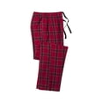 thumbnail image 5 of Adult Men's Flannel Plaid Pant Color New Red 2X-Large Size, 5 of 8