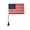 1PC, variant on Boat American Flag Pole Kit, 360° Adjustable 12''x18'' Pontoon Boat Flag, Pole for Boat Golf Cart, Pontoon Boat Accessories Flag Included Silvery