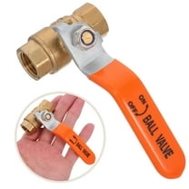 WRITWAA Brass Valve Shut Off Valve Quick Connect Plumbing Fitting for Home and Garden Water Supply