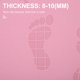 thumbnail image 3 of BRIGHTFUFU Tapete Para Con Redondo Color Rosa Antideslizante Para Gimnasio Interior, 3 of 8