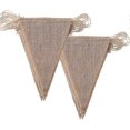 thumbnail image 2 of Vintage Pennant Chain 2 Pcs Banner ,26 Pcs Triangular Flags, 2 of 5