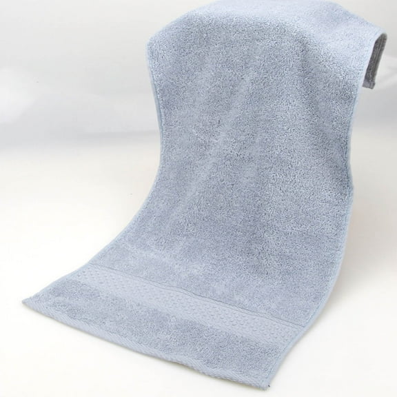 Medium Gray Velvet Towel for Adults - 29*13in Soft Hygroscopic Absorbent Towel, Daily Use Hair Towel, Multipurpose Household Towel, Bathroom & Beach, Quick-Drying, Comfortable & Durable, 1pc