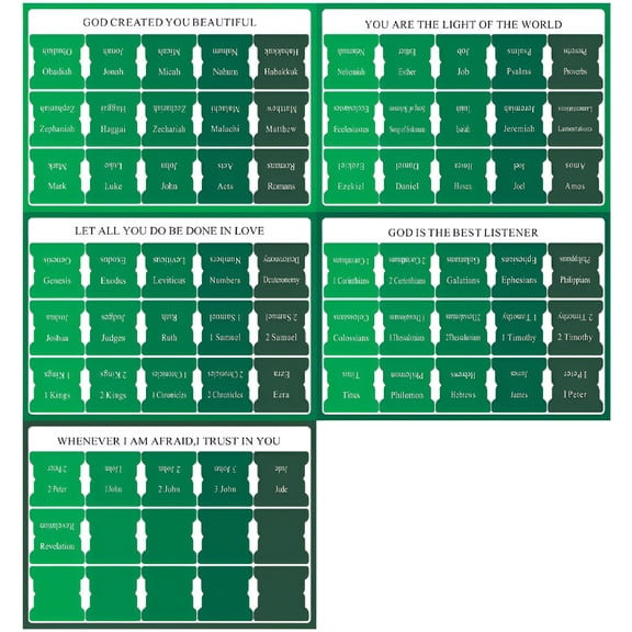 CCOCC Bible Tabs for Women and Men, Laminated Bible Tabs for Study Bible, Large Print Neutral Bible Tabs for Easy Navigation, Bible Index Tabs, 66 Tabs Old and New Testament, Extra 9 Blank Tabs