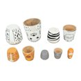 thumbnail image 1 of Russian Nesting Wishing Dolls, Wooden Snowflake Leopard 5 Layers Animal Nesting Dolls Exquisite Light Weight  For House Decoration, 1 of 8