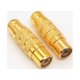 thumbnail image 4 of Adaptador de acoplador RCA hembra a hembra de metal profesional, conector RCA A/V chapado en oro, cambiador de género, convertidor de acoplador de audio y vídeo (paquete de 2), 4 of 5