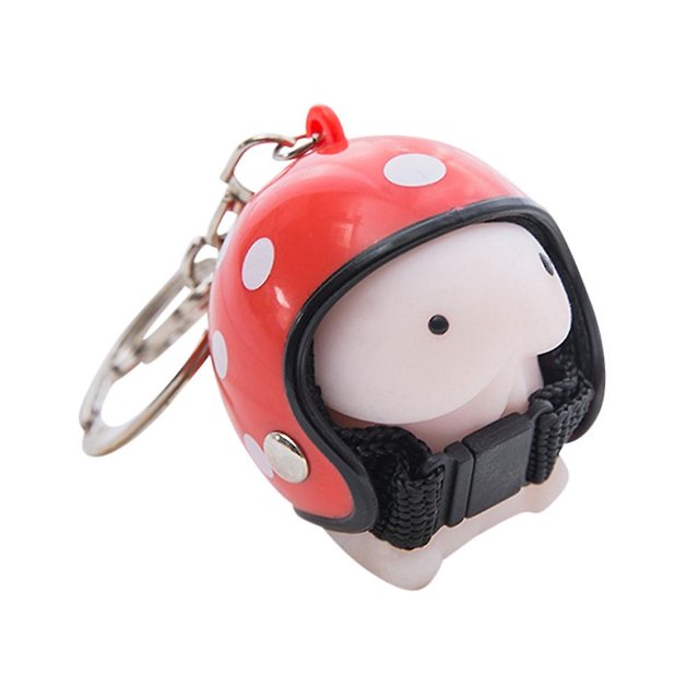 Llavero Squeeze Toy, casco de juguete Dingding
