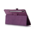 thumbnail image 4 of Epicgadget Samsung 11" Galaxy Tab S8 Case With Screen Protector - PU Leather Stand Cover for 2022 Samsung Tab S8 11 Inch SM-X700/X706 with 2 Pieces Galaxy Tab S8 Tempered Glass (Purple), 4 of 6