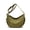 Grass Green, variant on Trendy Small Crescent Bag Nylon Crossbody Bags for Women Lightweight Hobo Luna Bag Multi-Pocket Shoulder Crossbody Purses