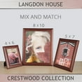 thumbnail image 5 of Langdon House Picture Frame, Brown, Set of 3, 5 of 7