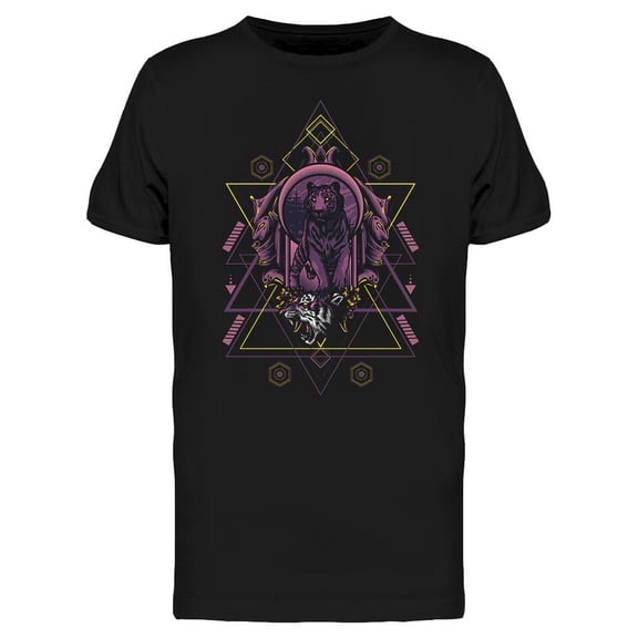 Sacred Tiger King T-Shirt Men -Image by Shutterstock, Male XX-Large