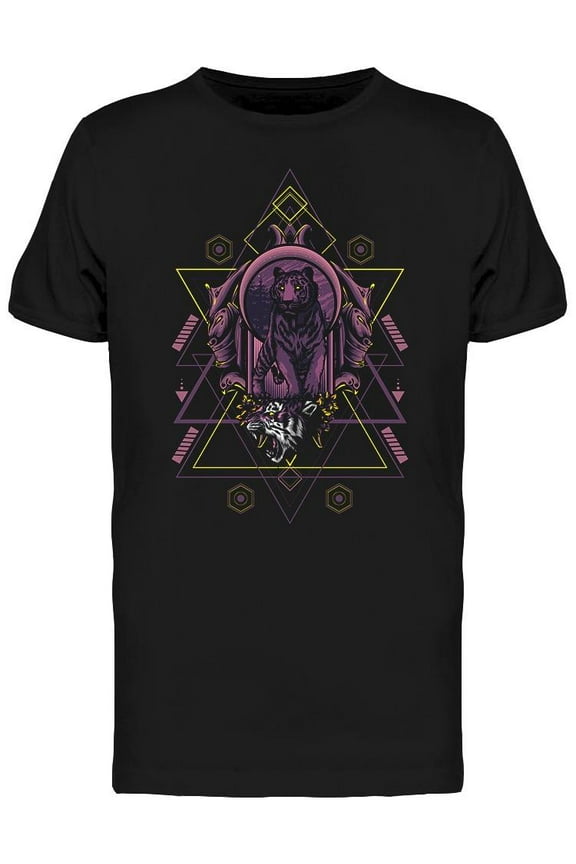 Sacred Tiger King T-Shirt Men -Image by Shutterstock, Male 3X-Large