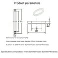 thumbnail image 2 of 20pieces Sealing pad M33x42mmx2mm For Fasteners Locking Devices Fixed Mechanical., 2 of 5