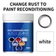thumbnail image 1 of Removedor de óxido 2 en 1 para metal, 10.6 oz de pintura antioxidante, transforma el óxido en superficies listas para pintar, blanco, 1 of 9