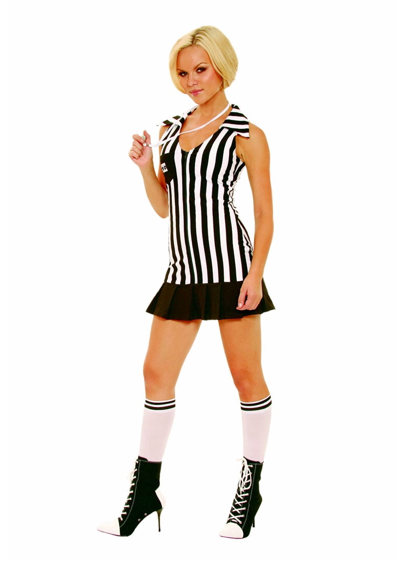 Adult Sexy Racy Referee Costume Elegant Moments 9699