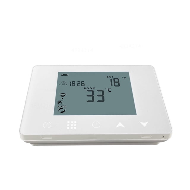 Tuya Smart Gas Boiler, Wireless Thermostat And 6 Sub-Chamber Hub Controller Central For Floor Heating Cable/ Heat Mat ,Save Energy