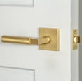 thumbnail image 4 of Viaggio Qadmltcon-Sth_Psg_234_Lh Motivo Left Handed Solid Brass Passage Door Lever Set -, 4 of 7