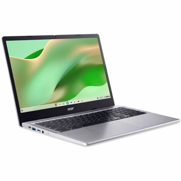 Acer Chromebook 315 CB315-5H - Intel N-series - N100 / up to 3.4 GHz - Chrome OS - UHD Graphics - 8 GB RAM - 64 GB eMMC - 15.6" IPS 1920 x 1080 (Full HD) - Wi-Fi 6E - sparkly silver - kbd: US