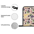 thumbnail image 4 of Fotbe Watercolor Bottles And Glasses for 4Pcs Oven Mitts and Pot Holders, 500℉ Heat Resistant Oven Mitts , Non-Slip Silicone Surface Safe for Baking, Cooking, BBQ, 4 of 6