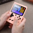 thumbnail image 3 of Consola de videojuegos retro con pantalla LCD de 2,4 pulgadas, consola de juegos portátil de 400 pulgadas incorporada, regalo de Navidad, 3 of 5