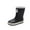 #026-Black, variant on hengsof Toddler Rain Boots Baby Kids Easy On Rain shoes Children Waterproof Shoes for Boys Girls