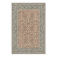 thumbnail image 3 of KUETH 2X3 Machine Washable Entryway Rug, Low Pile Non-Slip Backing Door Mat for Entryway and Indoor Entrance, Pet-Friendly Vintage Floral Rug, Red Fish, 3 of 6
