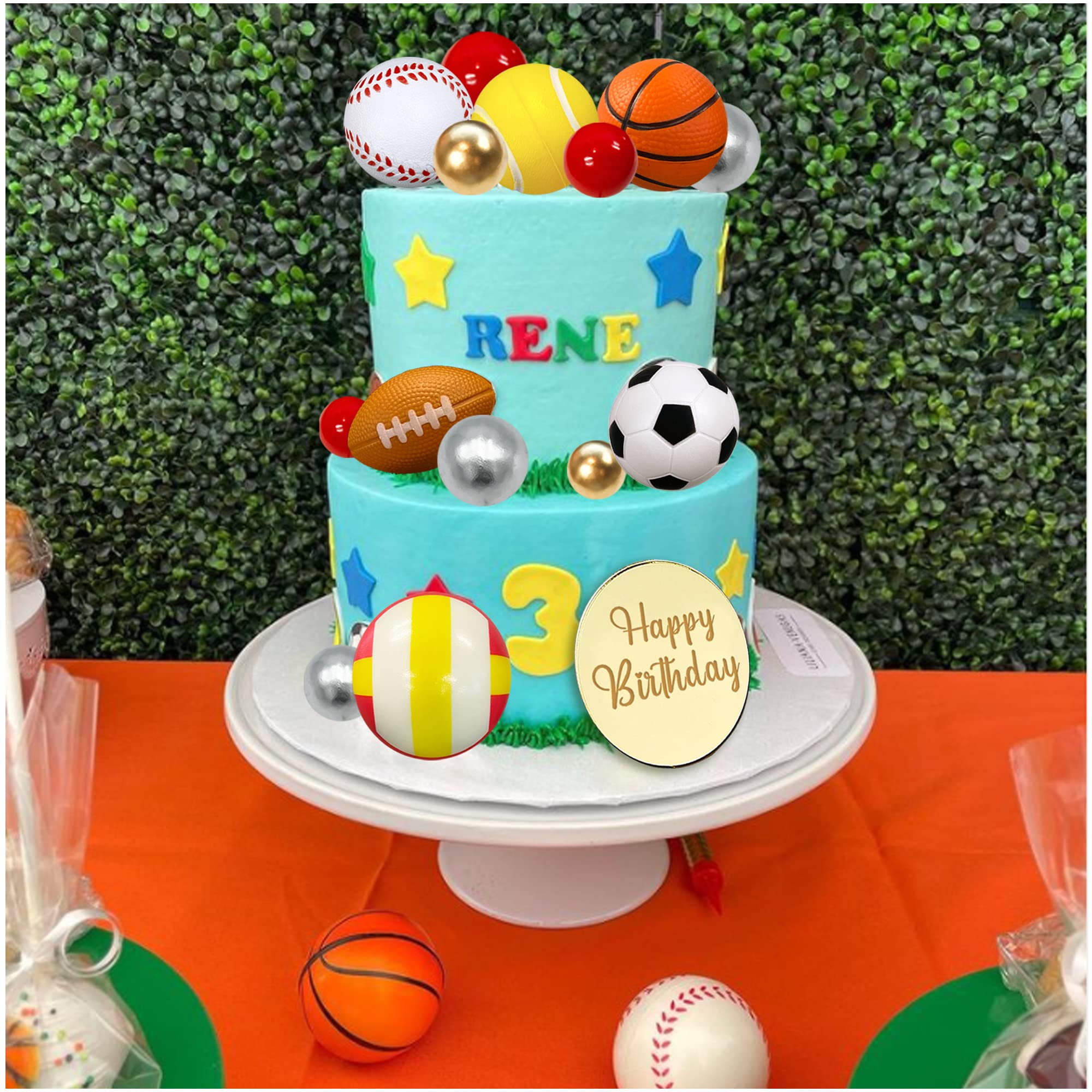 22 PCS Sports Cake Toppers Sports Cake Decoration Walmart 22 PCS Sports Cake Toppers Sports Cake Decoration Walmart