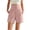 Soft Pink, variant on Tqcoqu Women's High Waist Yoga Shorts with Side Pockets,Stretchy Quick Dry Workout Athletic Lounge Casual Plus Size Shorts,Black Women's S-XXXXXL