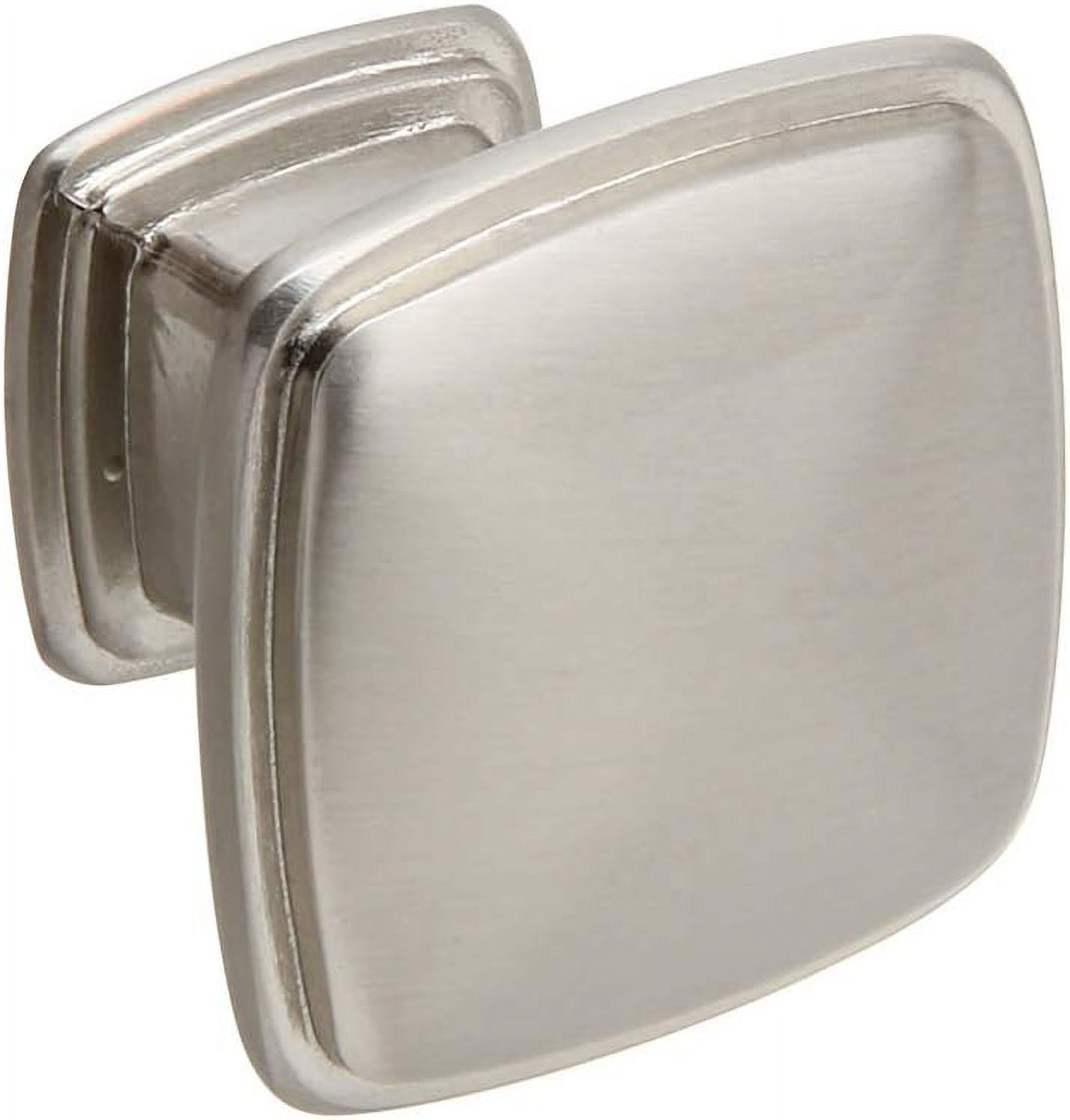 Silverline K2023-BSN Cabinet Hardware Knob 10 Pack 31L x 31W x 25H (mm) Brushed Satin Nickel
