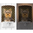thumbnail image 2 of Candy Corn Halloween Yorkie / Yorkshire Terrier Ceramic Night Light, 2 of 2