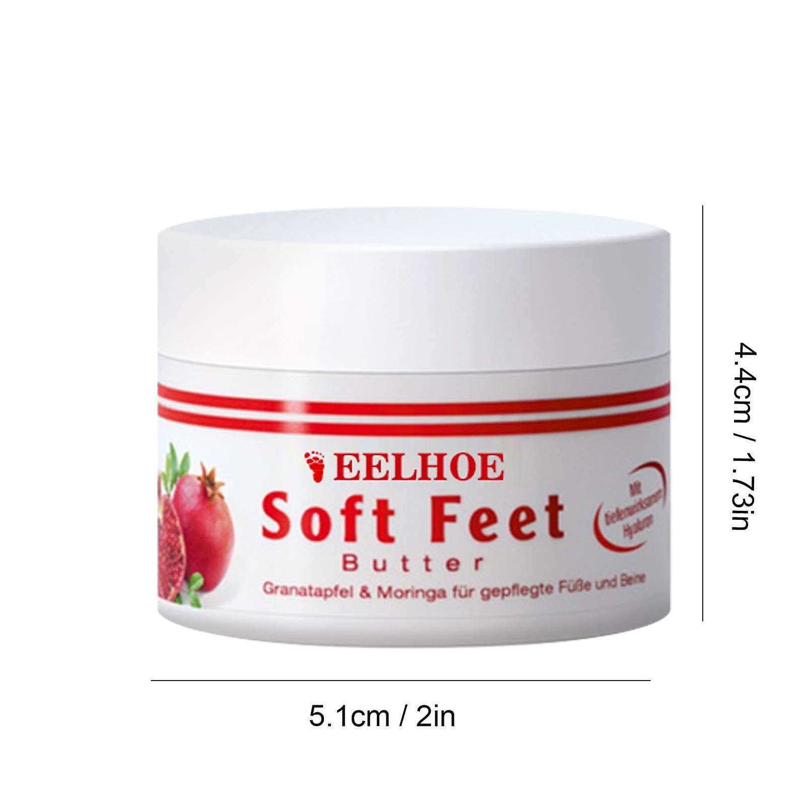 Cracked Heel Balm Cream For Rough Dry Cracked Chapped Feet Heel Skin foot Repair Salve With Pomegranate Extract Peppermint Toenail Creme Walmart