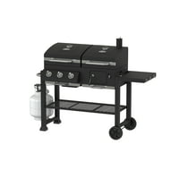 Deals on Expert Grill 3 Burner Gas and Charcoal Combo Grill