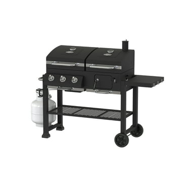 Blackstone Duo 17 Griddle And Charcoal, Outdoor Griddle Grill Combo