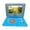 Blue, variant on Portable DVD Player With Rechargeable Battery Swivel Display Screen And Dual Speakers Mobile DVD Player For Kids