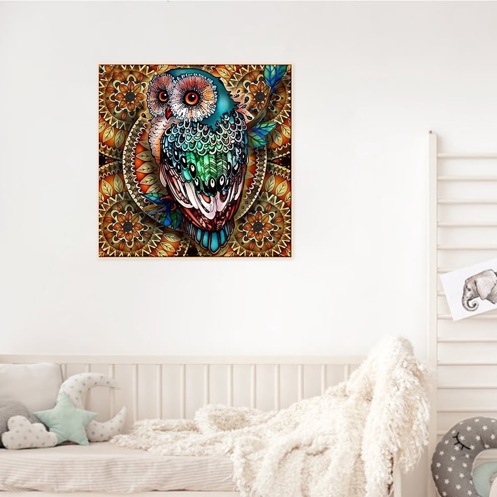 Hermoso búho cuadro sin marco pintura al óleo por números Kit de dibujo pintado a mano Tmvgtek decoración de arte en el hogar | en línea Hermoso búho cuadro sin marco pintura al óleo por números Kit de dibujo pintado a mano Tmvgtek decoración de arte en el hogar | en línea