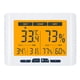 thumbnail image 3 of Medidor De Temperatura Y Humedad, Pantalla LCD Retroiluminada Termómetro Digital Para Interiores Higrómetro Con Pilas Para El Hogar Para Bodega Para Invernadero, 3 of 8