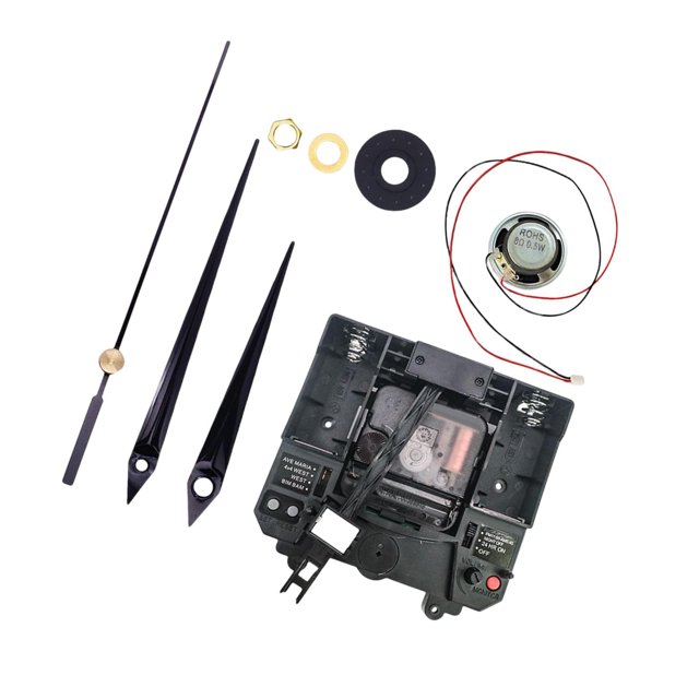 ZheElen Quartz Pendulum Clock Movement Replacement Repair Accessories Music Box