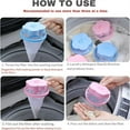 thumbnail image 4 of Pet Hair Remover for Laundry, Laundry Pet Hair Catcher, 2025 Upgraded Floating Hair Filter Mesh Removal, Washing Machine Lint Catcher, Cat and Dog Hair Washing Machine Catcher;  4 Piece, 4 of 8