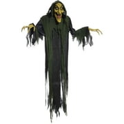 MORRIS COSTUMES Hanging Witch 72 Inches Animated Halloween Prop Haunted House Yard Scary Decor by Mario Chiodo