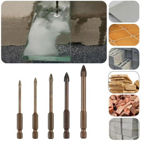 

5 Pcs Efficient Universal Drilling Tool Drill Bit