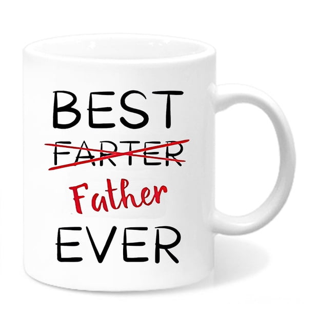 Taza de café Ceramic Best. Un pedo. Siempre. 350 ml para el Día del Padre