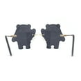 thumbnail image 2 of Child Size Kids Panda Bear Rimless Fun Party Shade Sunglasses Gold Black, 2 of 4