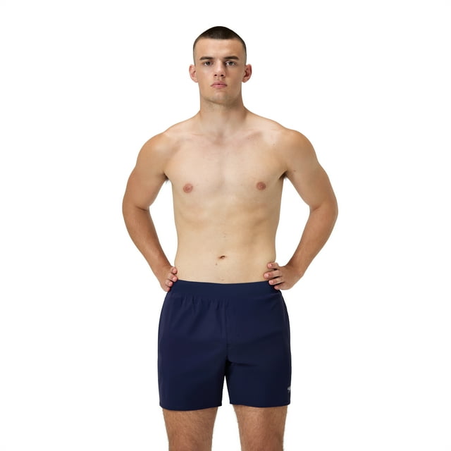 Speedo Men's Adult Solid 'The Lookout Volley' 16" Swim Short - Peacoat, Size: L